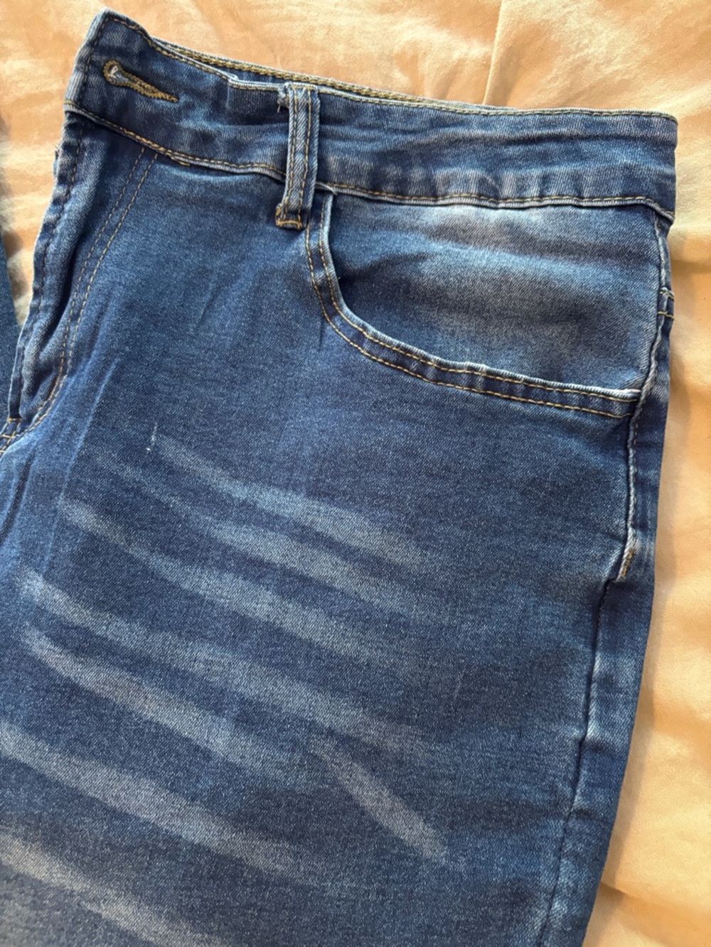 Wide Leg Women’s Jeans in Blue - Classic Flare Style - Picture 2 of 12